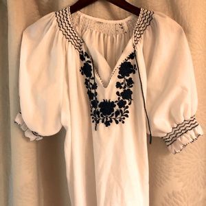 Vintage embroidered blouse
